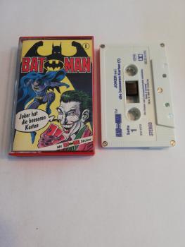 Batman Folge 1 Joker hat die besseren Karten 4-fach Silber geschraubt Weiß mit Blauen Druck 495694-215/ 614117.0 OHHA(Fenster fehlt)
